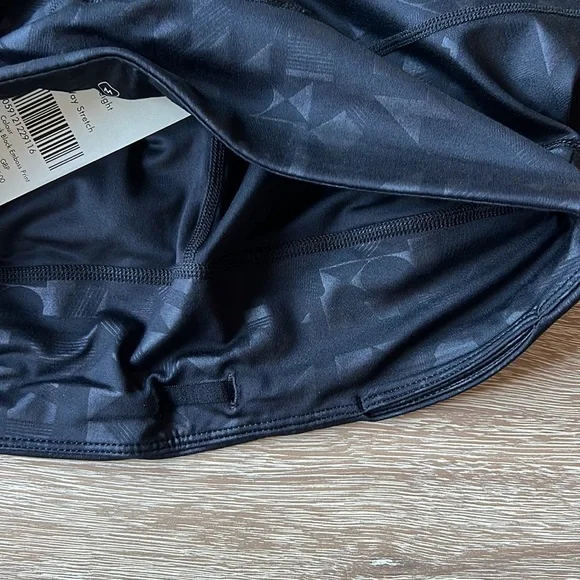 Sweaty Betty All Day Embossed Leggings Black Block Emboss Print - Picture 6 of 7